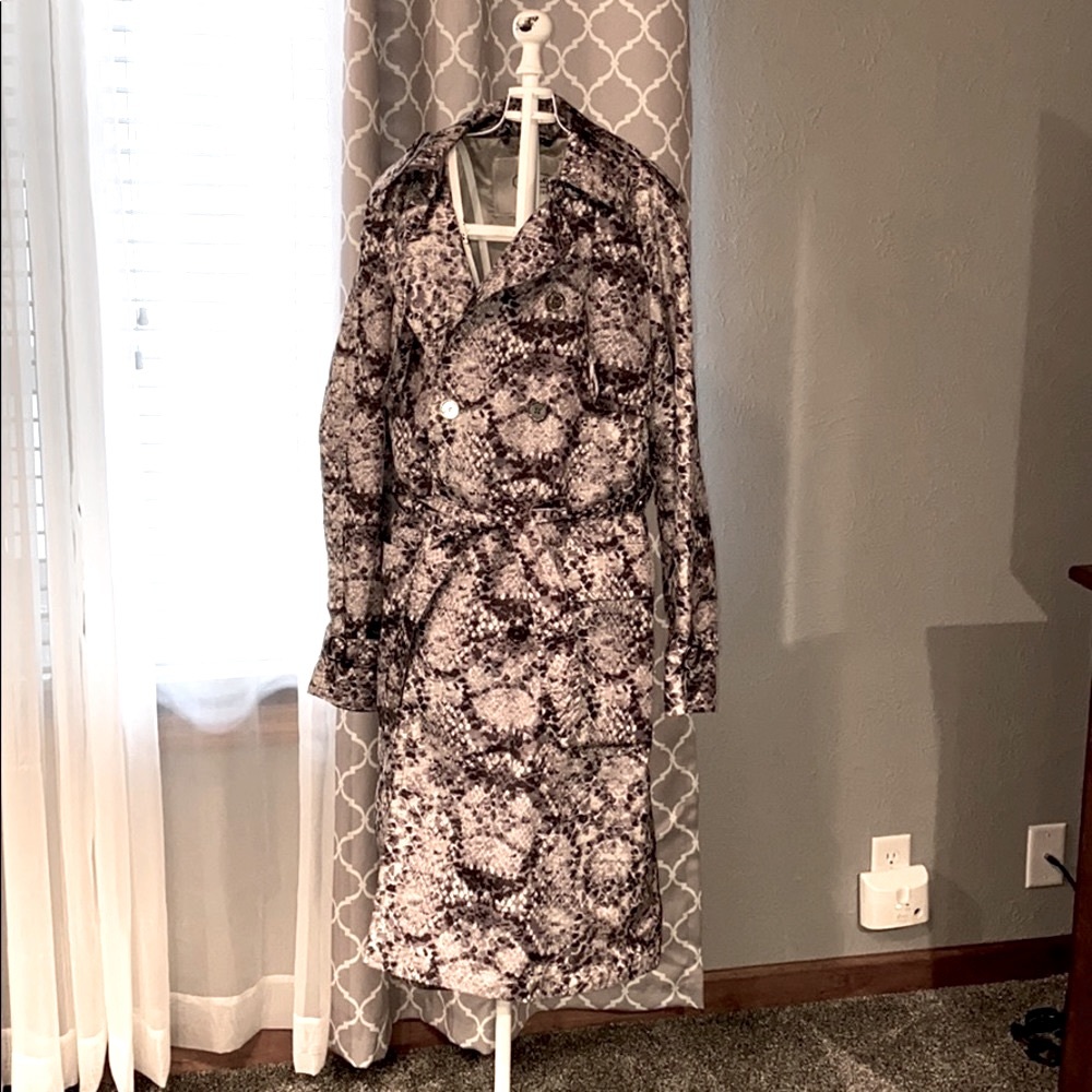 Authentic Coach Python grey rain coat - Picture 3 of 8